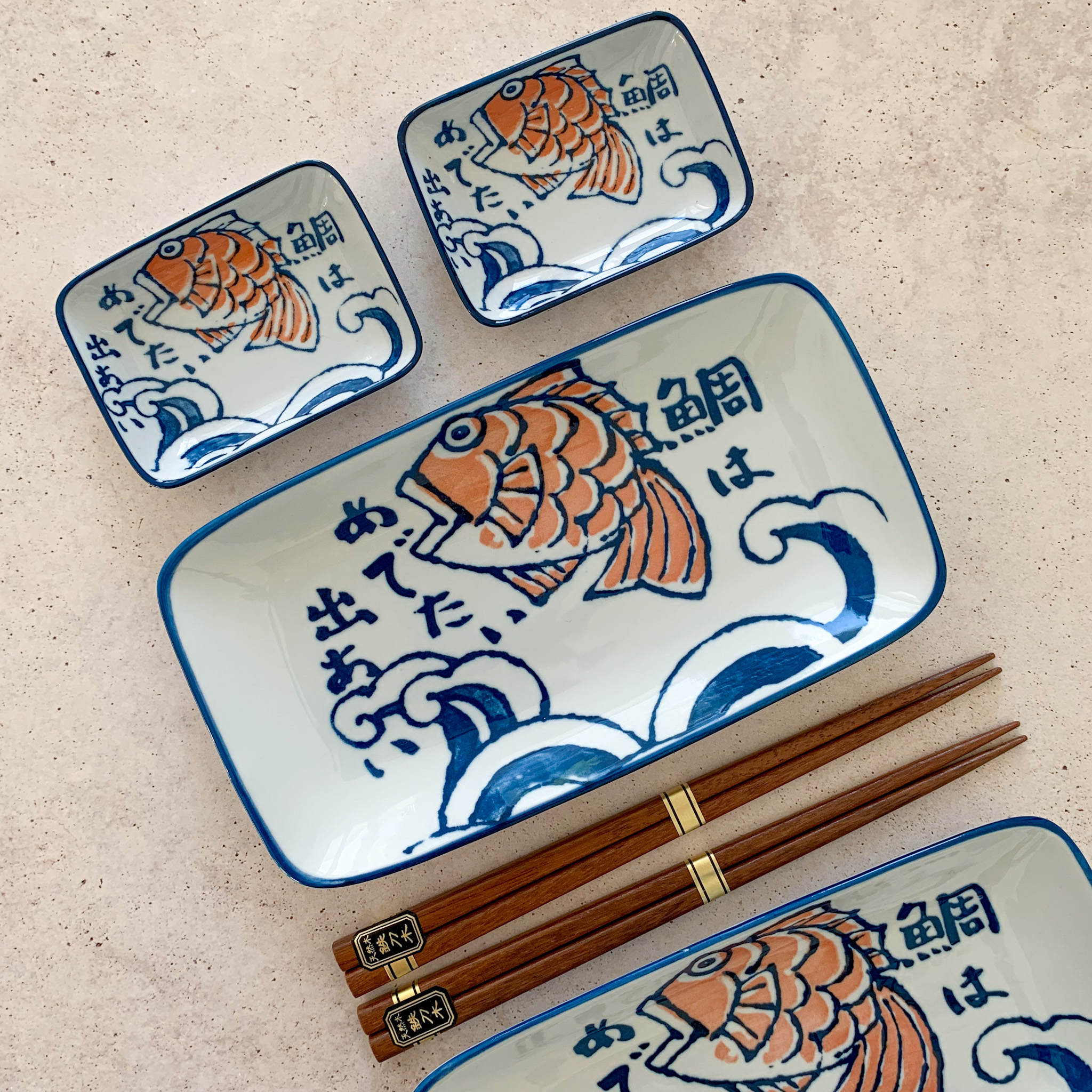 Set sushi Tai 6 pezzi - Giusmìn